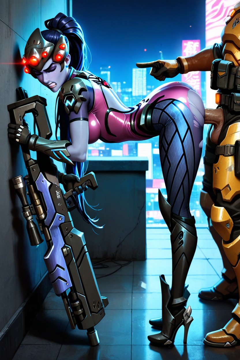 Big Penis, Very Long Legs, Clenched Teeth Hentai AI Porn