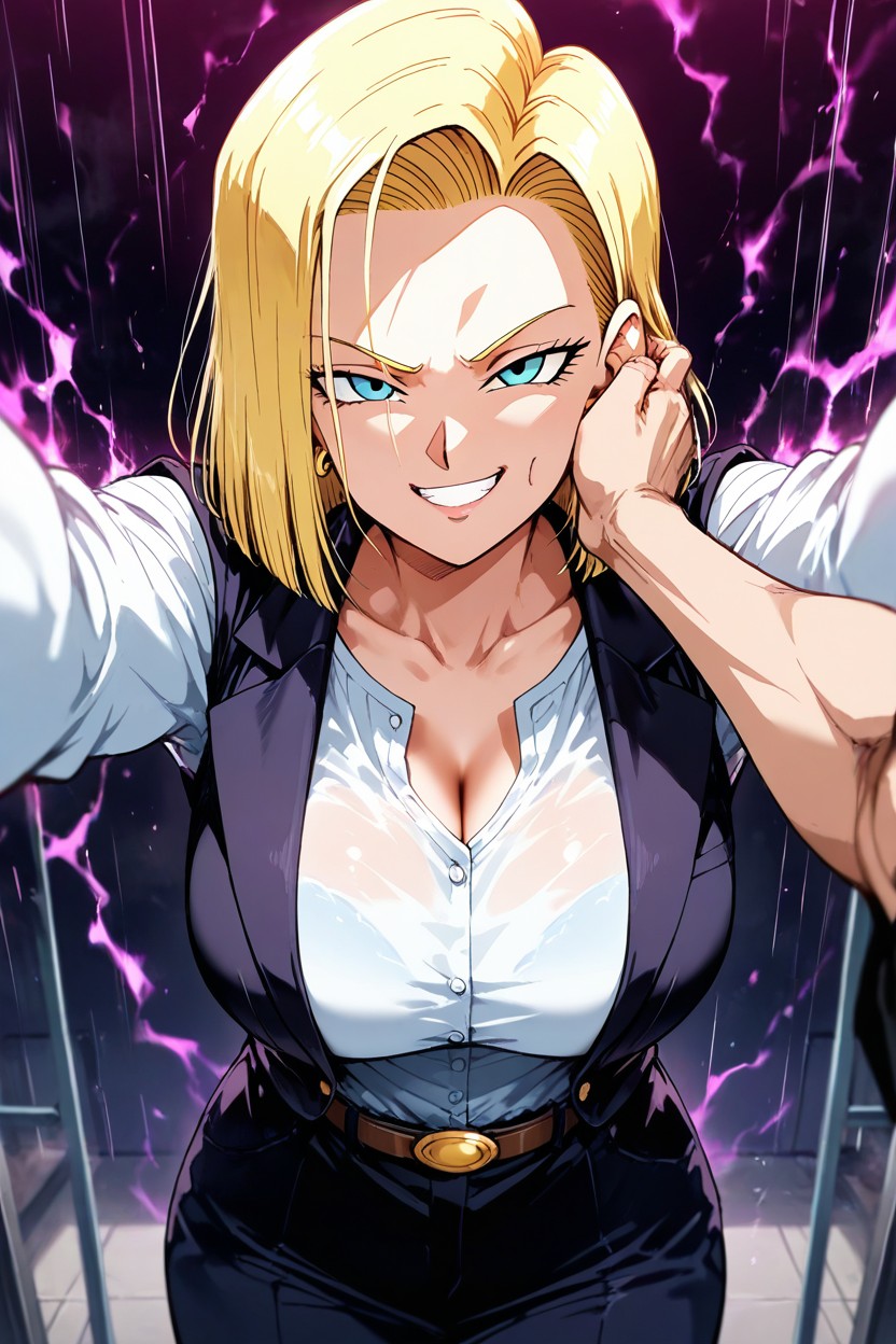 Pechos Medianos, Sonrisa Diabólica, 25+ Hentai IA