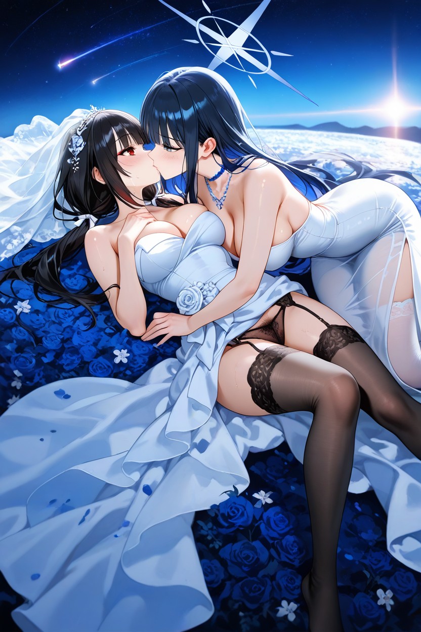 Top Down, Laying, Pubes Hentai AI Porn