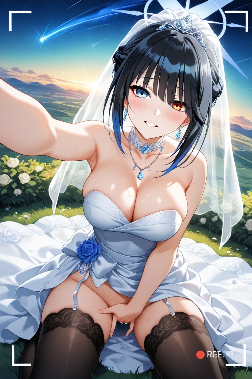 Ditailed Face, Bust Shot, Majestic Hentai AI Porn