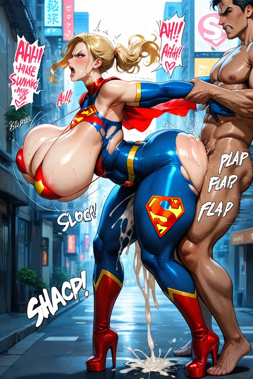 25+, Green Inch Platform High Heels, Cross Eyed Hentai AI Porn