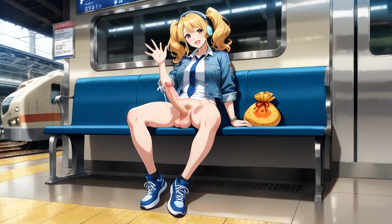No Wearing Pants, Pretty Woman, Sleeves Hentai IA