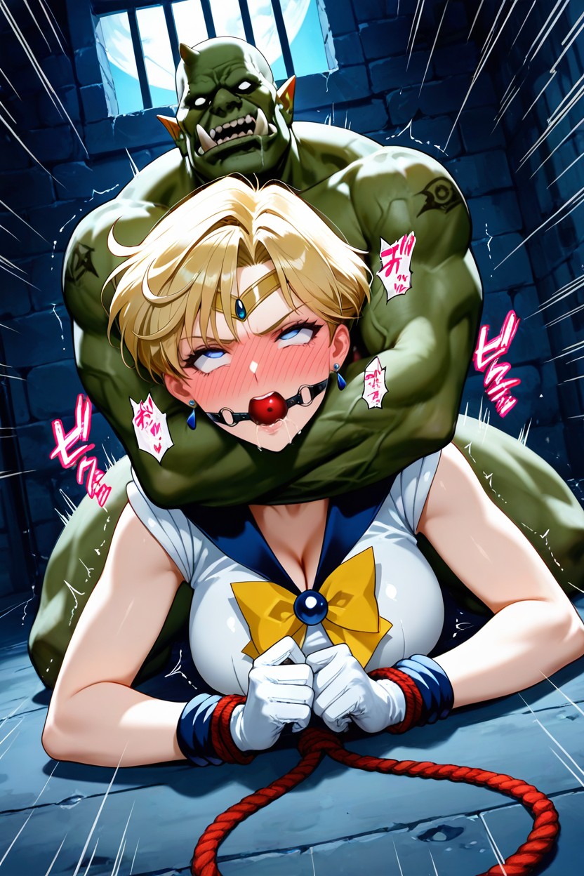 Laying On Stomach, Trembling Effects, High Resolution Hentai AI Porn