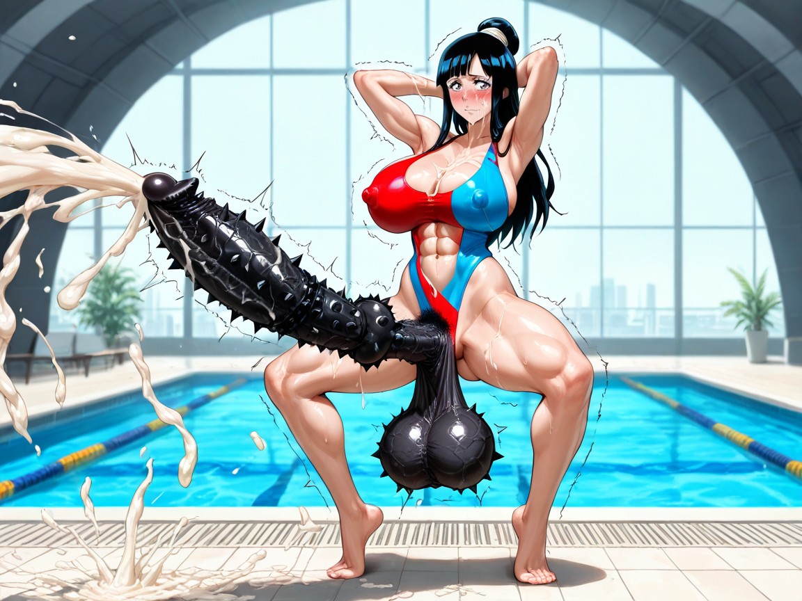Proudly Showing Off Penis, Spiked Penis, Squirting Porno IA Hentai