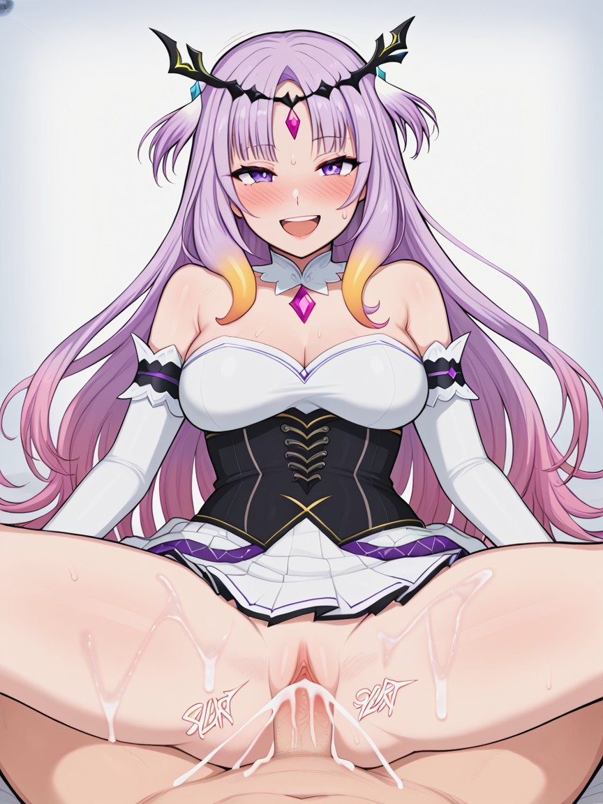 Bare Shoulders, Cum On Legs, Internal Cumshot 헨타이 AI 포르노
