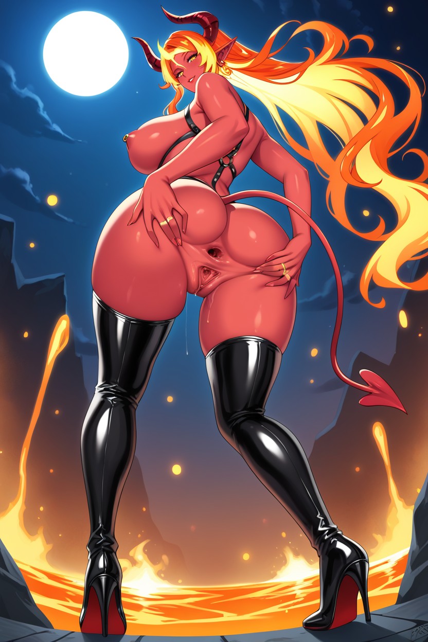 Large Breasts, Full Body, 20+ Hentai AI Porn