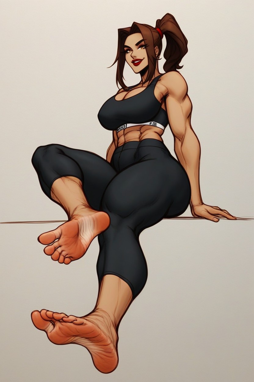 Long Toes, Big Toe Bone, 18+ ヘンタイAIエロ