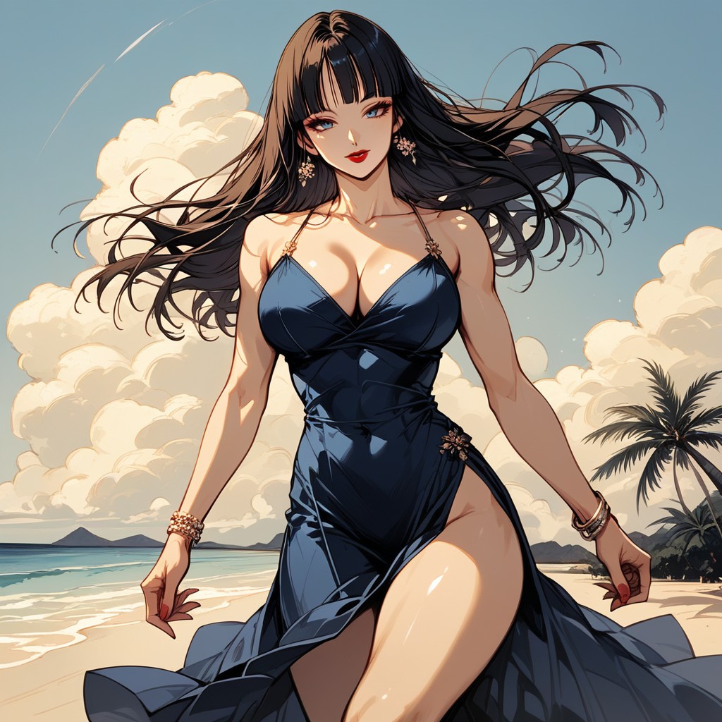 Detailed Thighs, En Forma, High Resolution Hentai IA