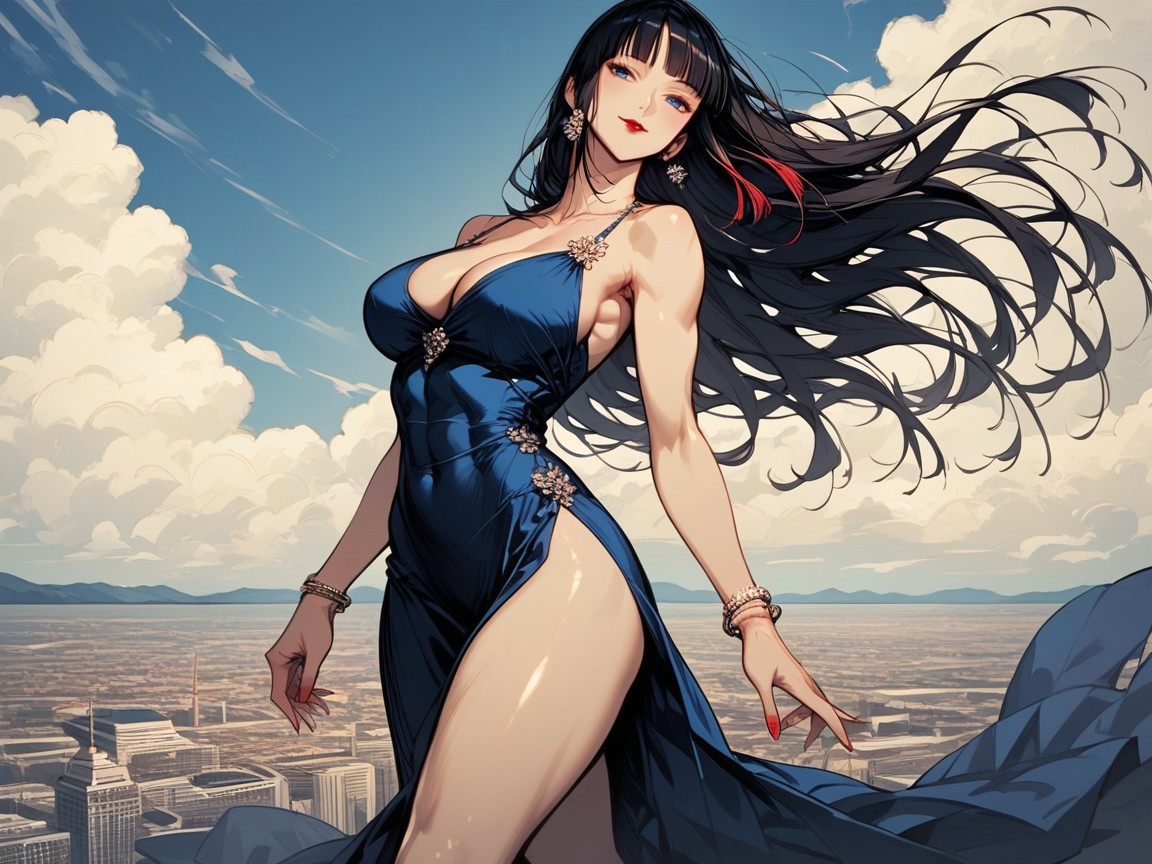 青い目, Chichi From Dragonball Z, Perfect Fit Body ヘンタイAIポルノ