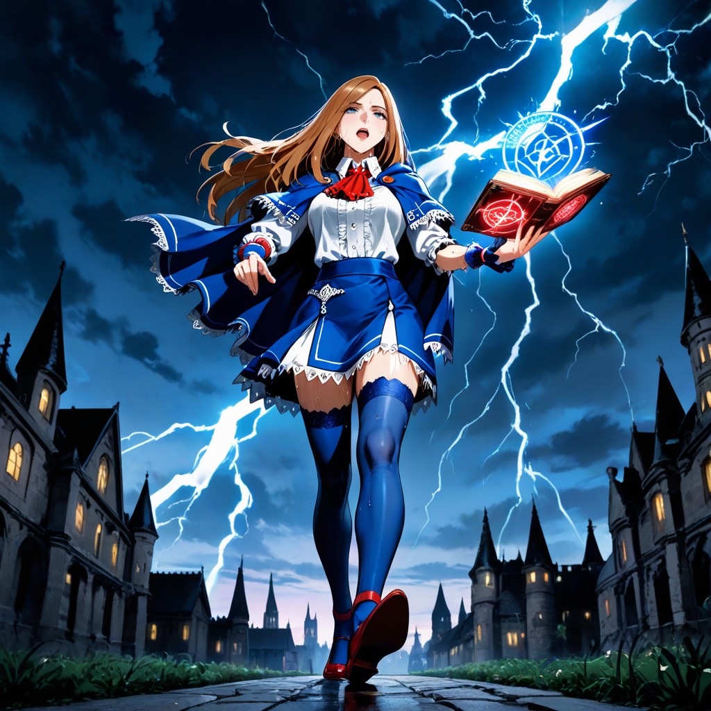 Expression, Being Chased By Vampires, Detailed Hentai AI Porn