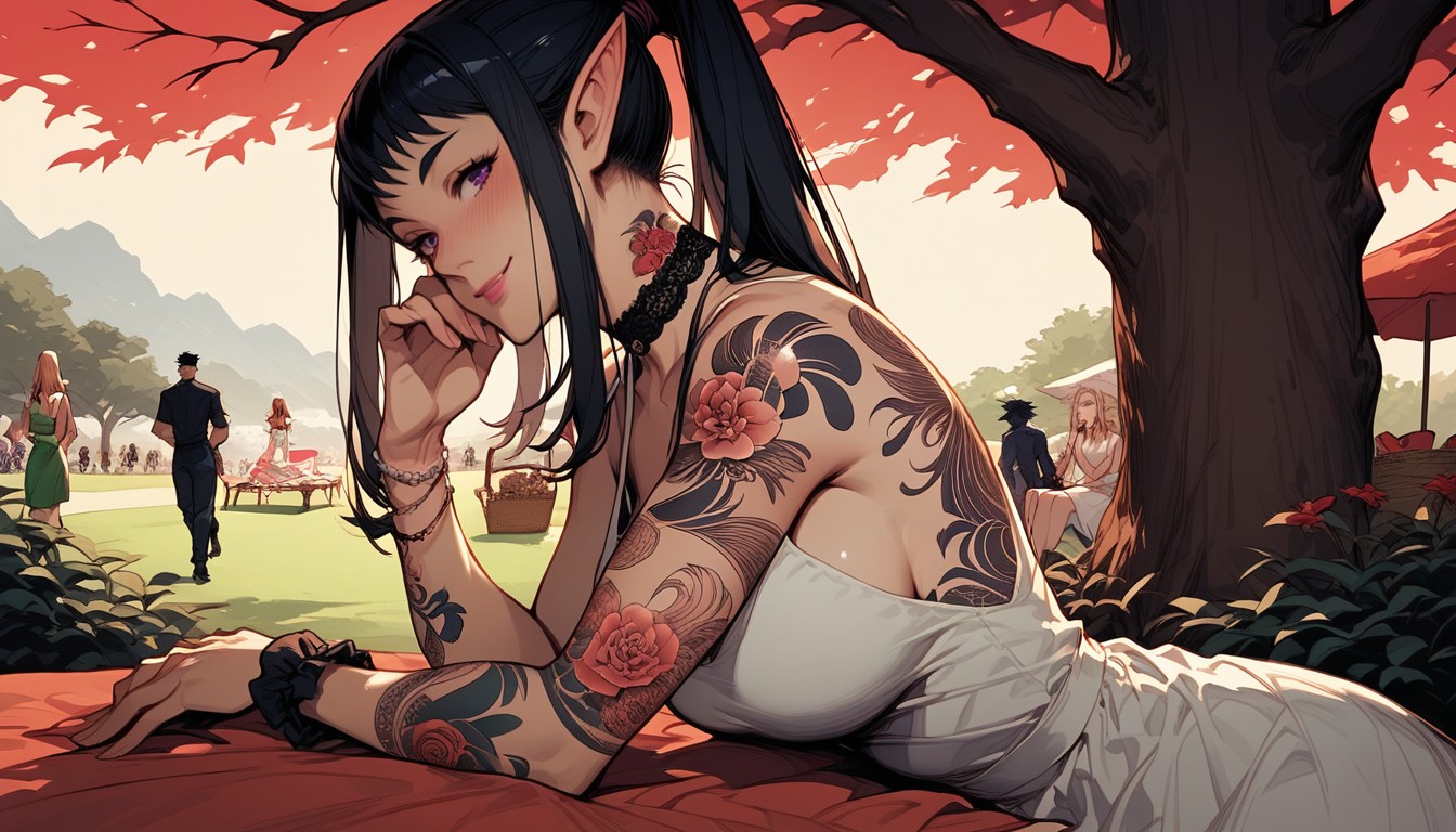 Horny, 25+, Sundress Hentai AI Porn