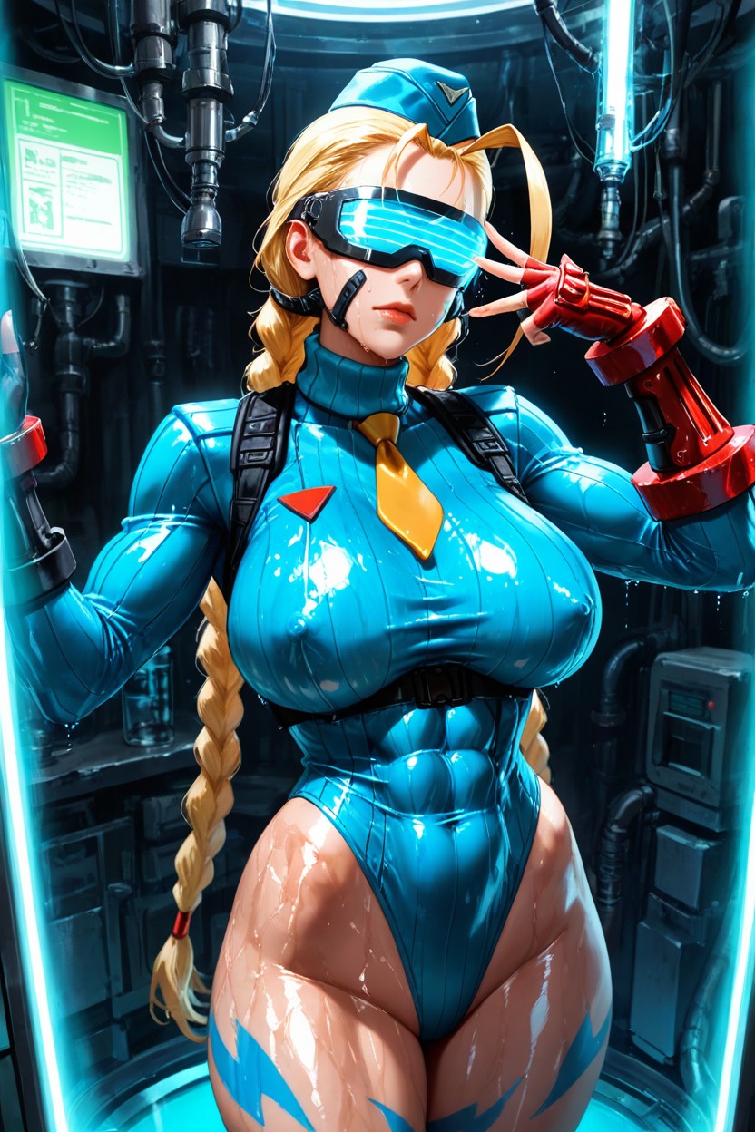 Fingerless Gloves, En Forma, Are Expressionless Hentai IA