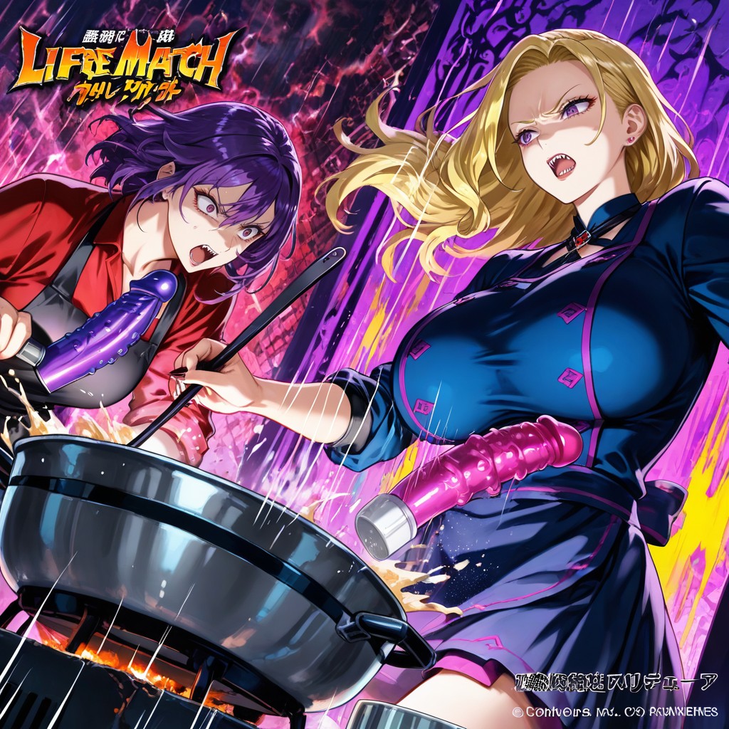 Cooking, Absurd, Vivid Colors Hentai AI Porn