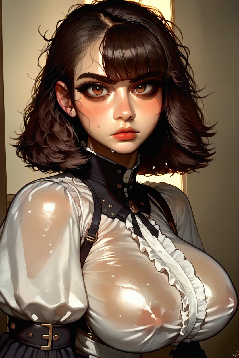 In The Universe, Light Skinned Woman, Goregous Hentai AI Porn