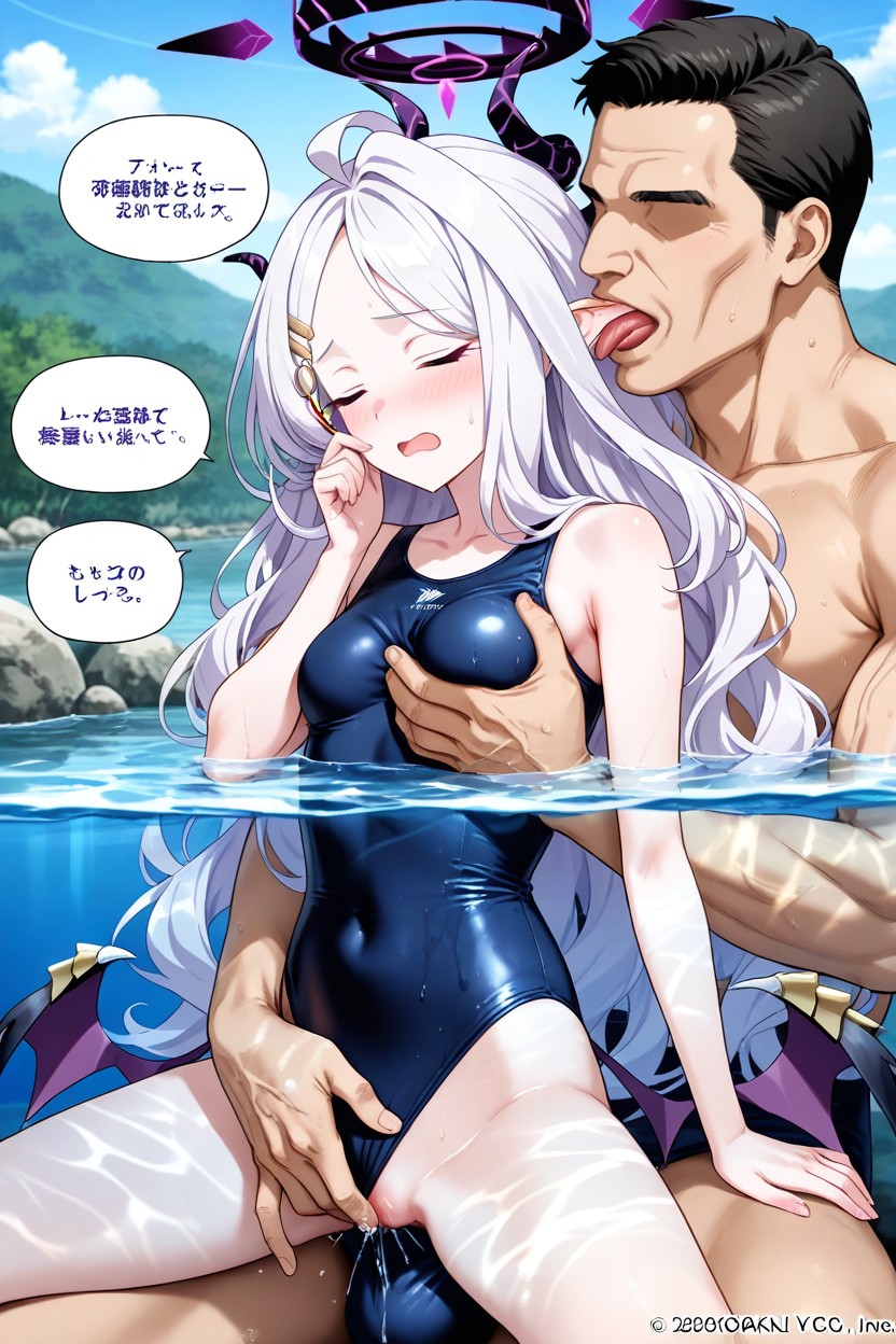 Dialogue, Under Water Visible, Halo Hentai AI Porn