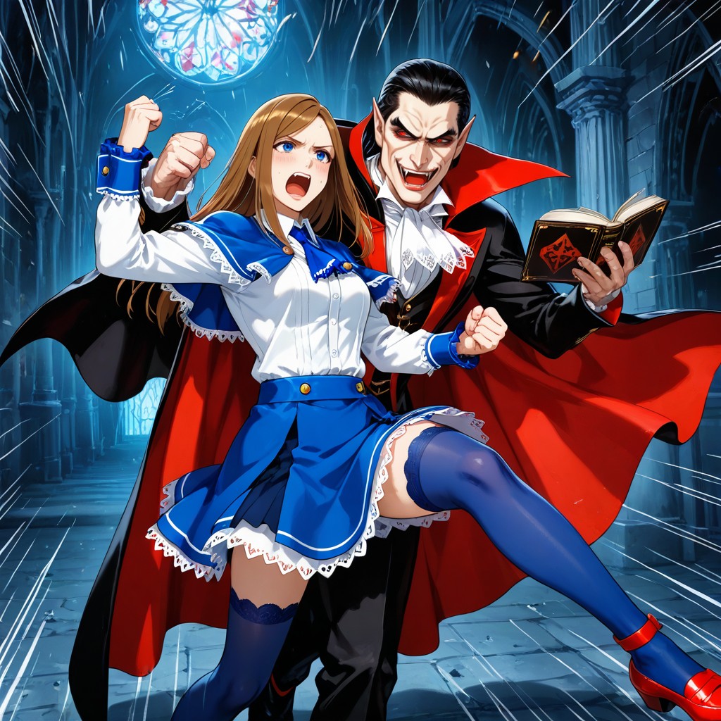 Frilly Red Cravat, Fierce And Passionate, 25+ Hentai AI Porn