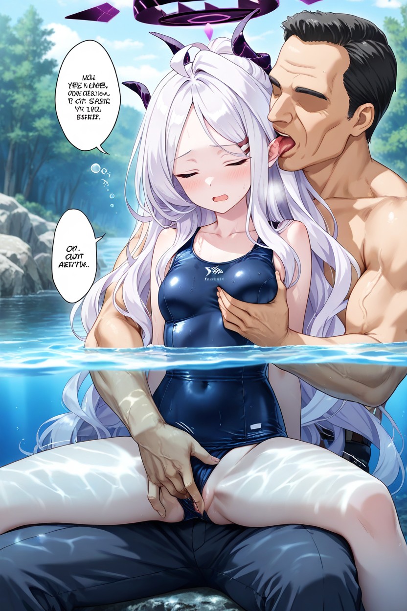 Dialogue, Official Art, Be Out Breath Hentai AI Porn