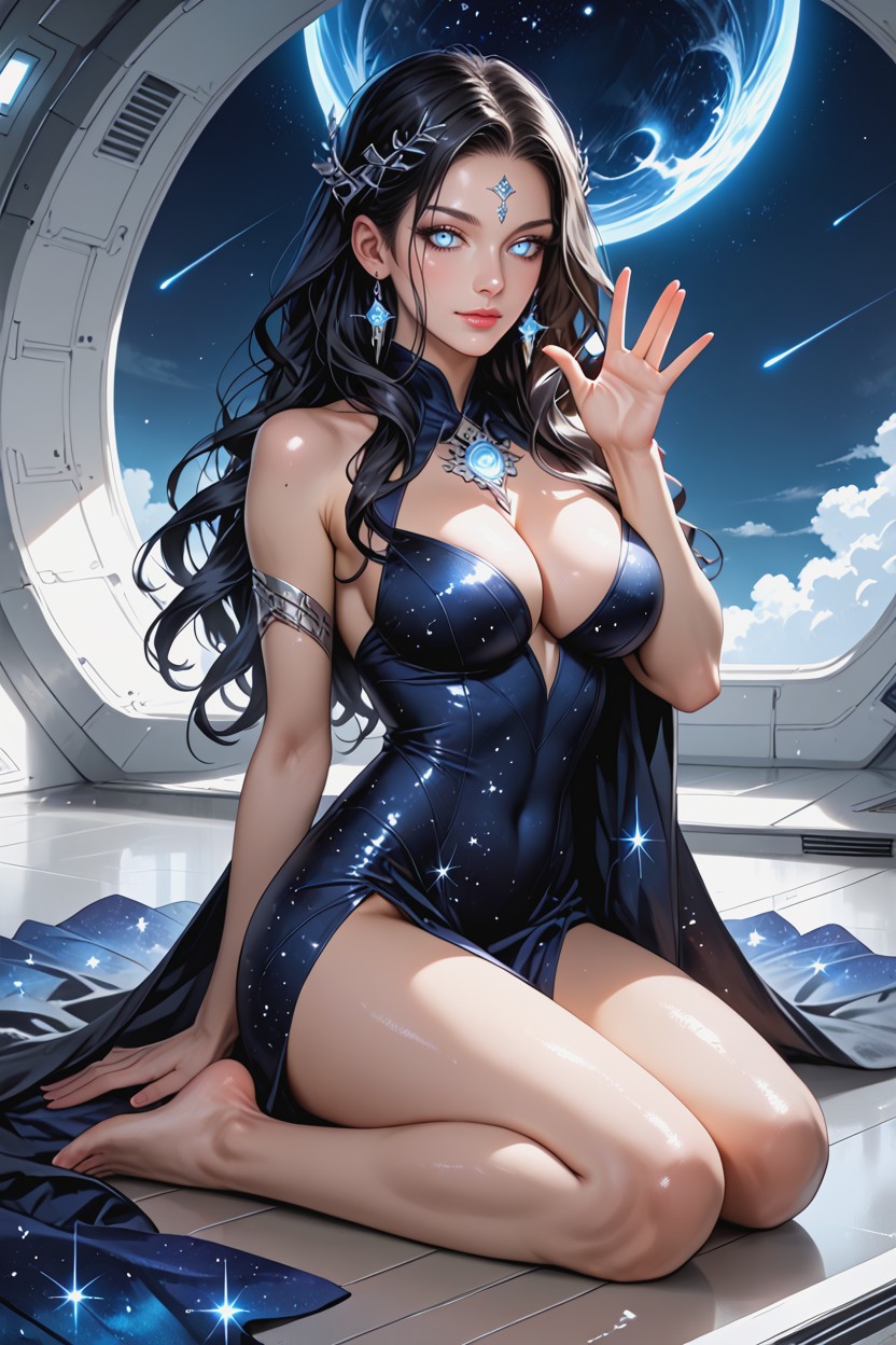 Naked Shoulders, Detailed Body, Perfect Body Hentai AI Porn