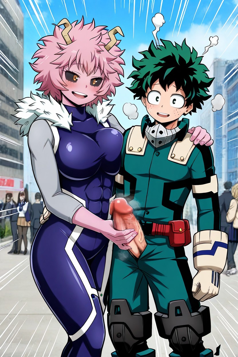 Female, Blushing, Male Hentai IA