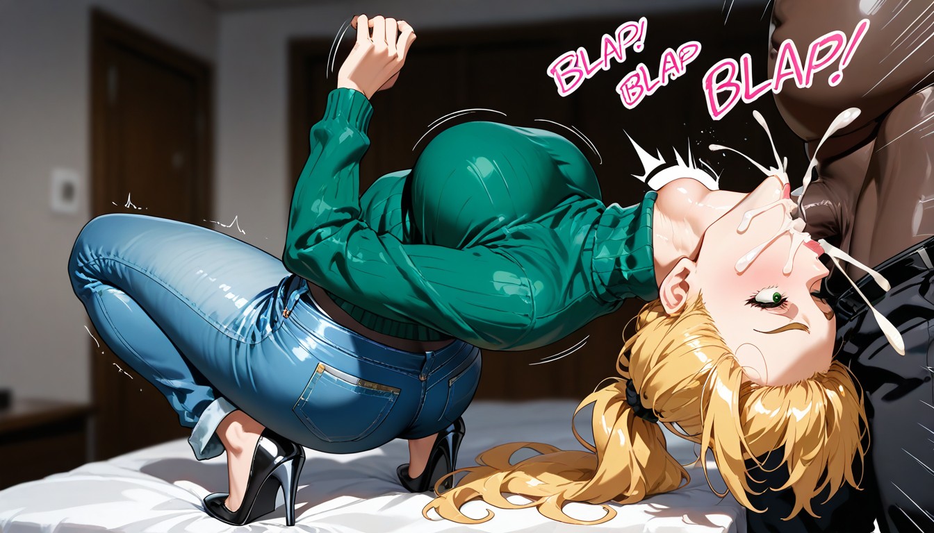 No Clothes, Thick Hair, English Sound Effects Hentai AI Porn
