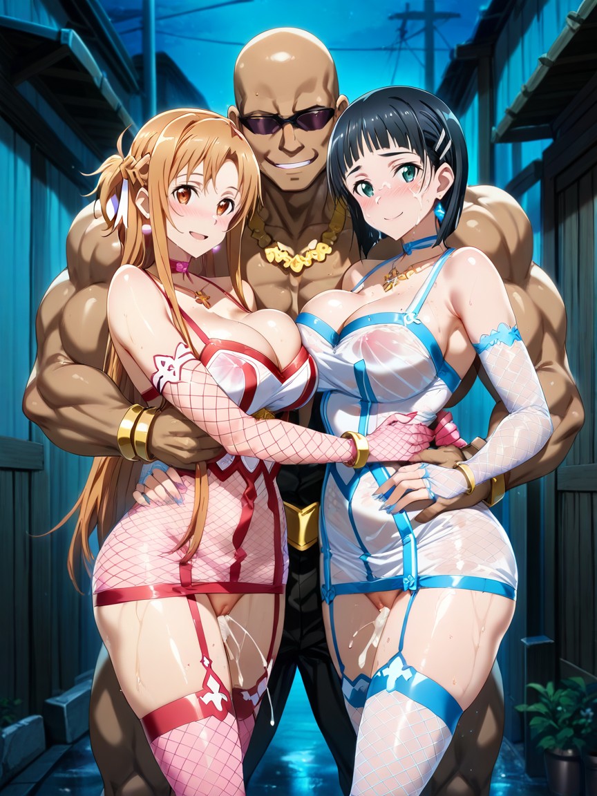No Underwear, Humid, Extremely Wet Pussy Hentai IA