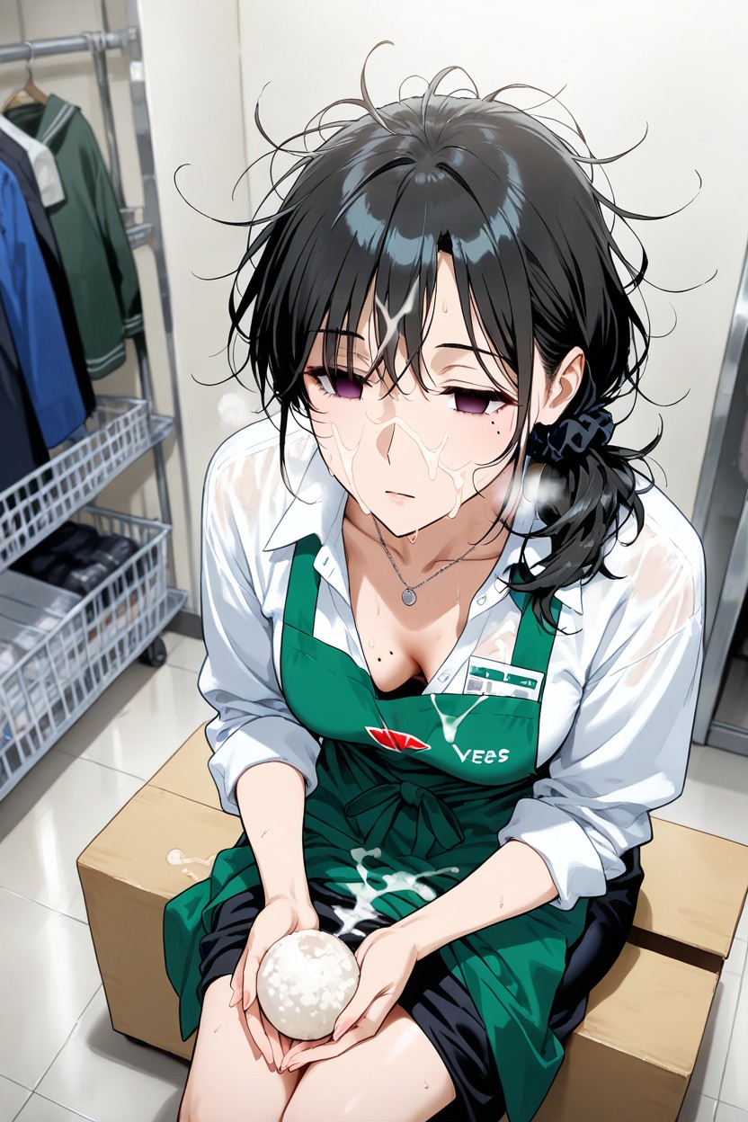 Pechos Pequeños, House Wife, Cum On Face Hentai IA
