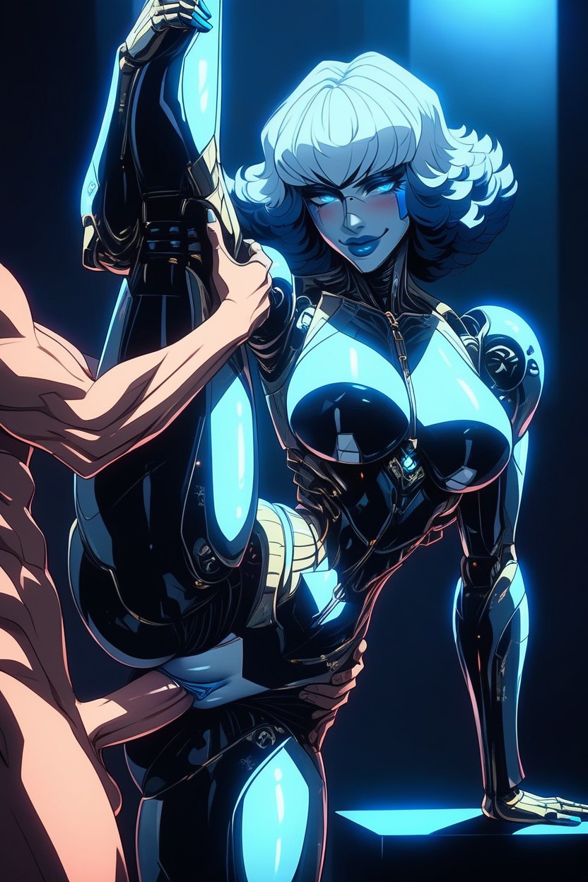Big Boobs, Fuck By Man, Grey Skin Hentai AI Porn