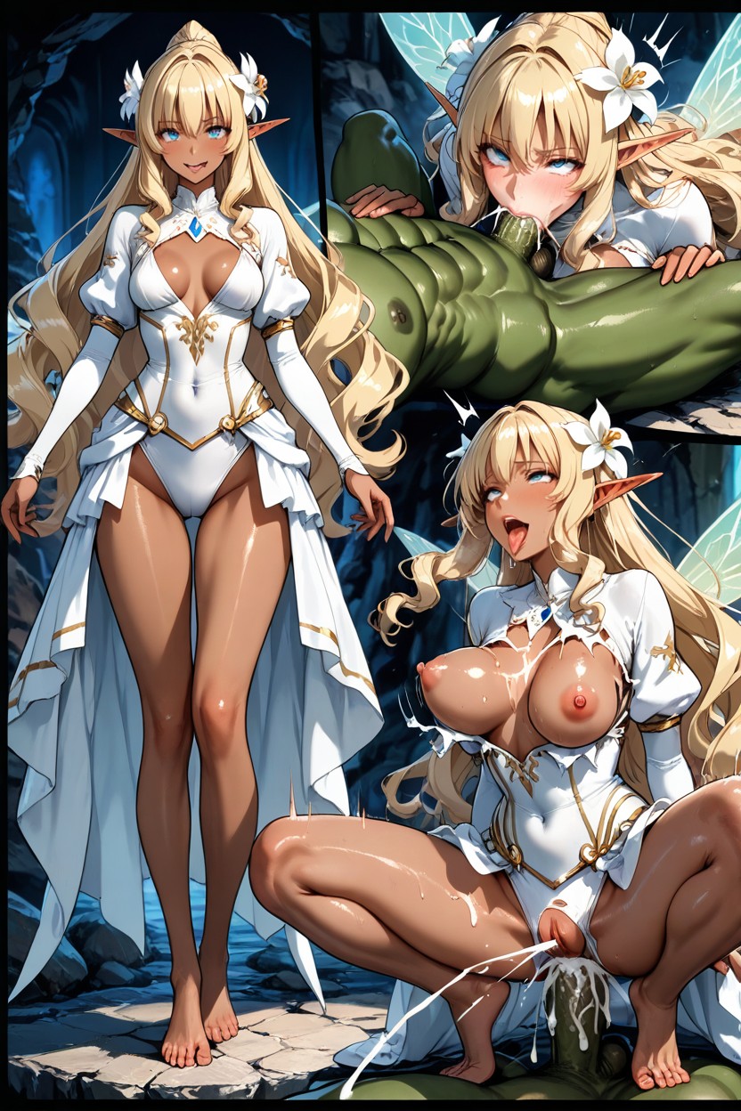 Masterfully Dynamic Linework, Grabbed, Spread Long Five Toes Hentai AI Porn