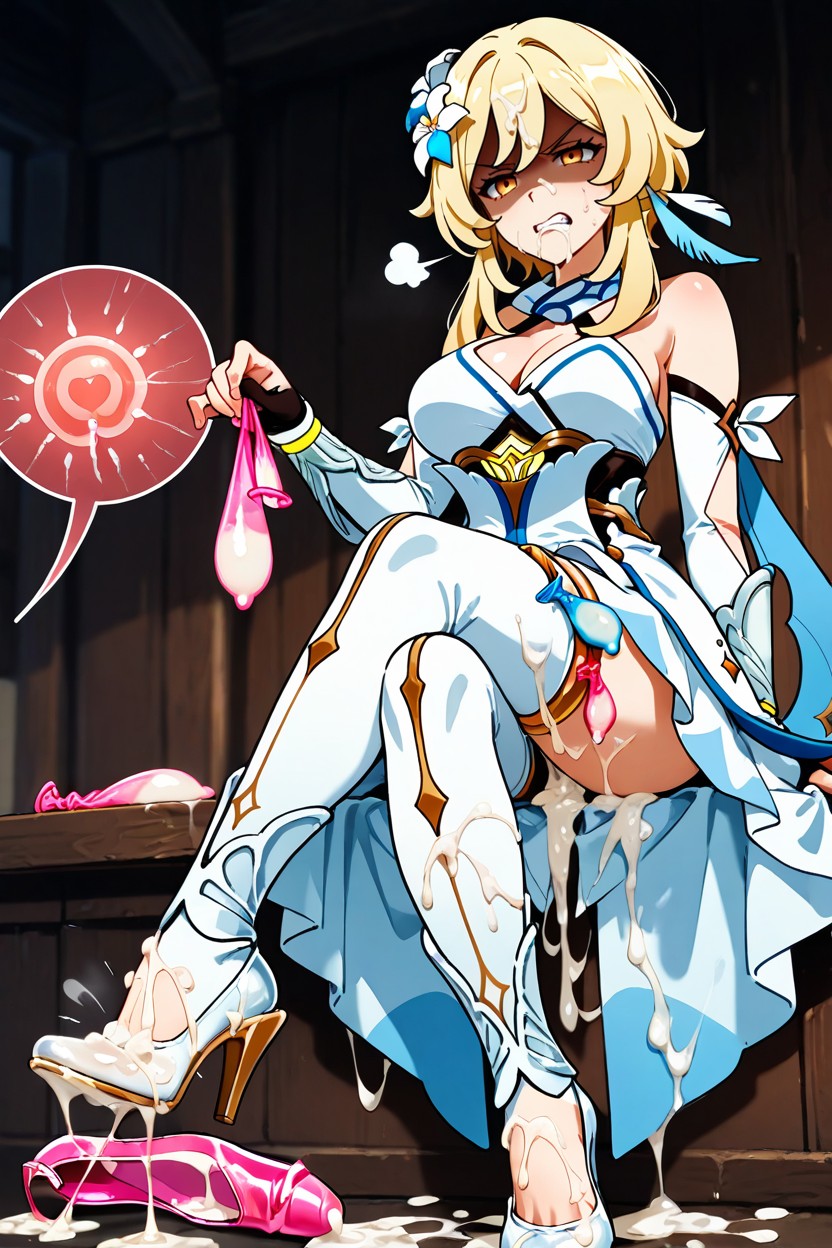 Medium Ass, Cum On Feet, Cum On Penis Hentai AI Porn