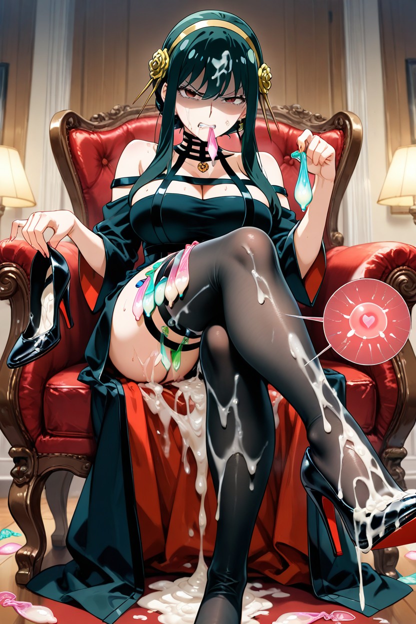 After Sex, Fertilization X-ray, Yor Forger From Spy X Family Hentai AI Porn