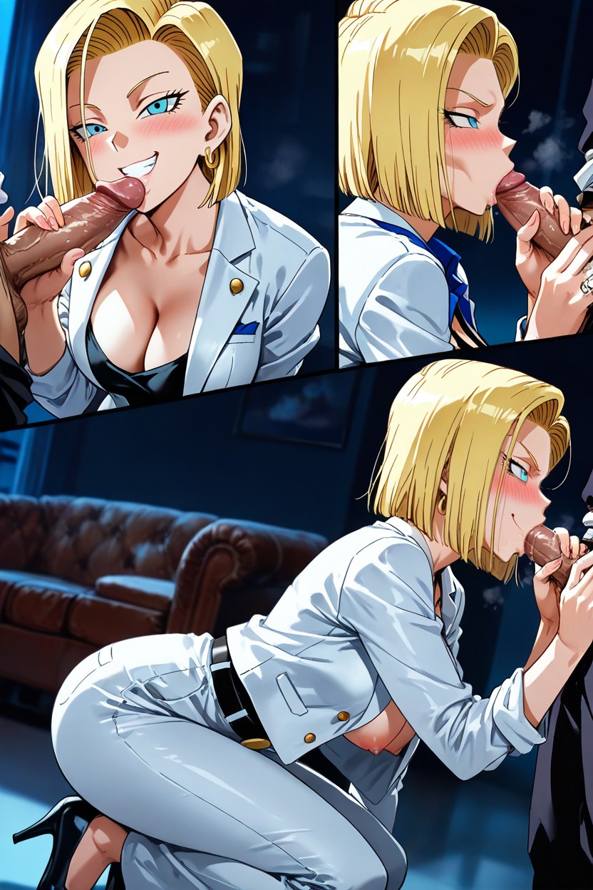 Evil Grin, And Dark Cinematic Lighting, Cinematic Hentai AI Porn
