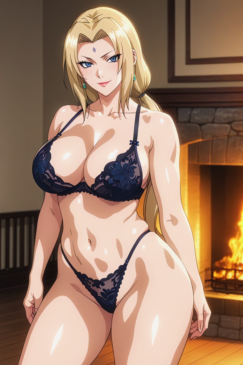 Large Bubble Butt, Seductive Face, Thick Hentai AI Porn