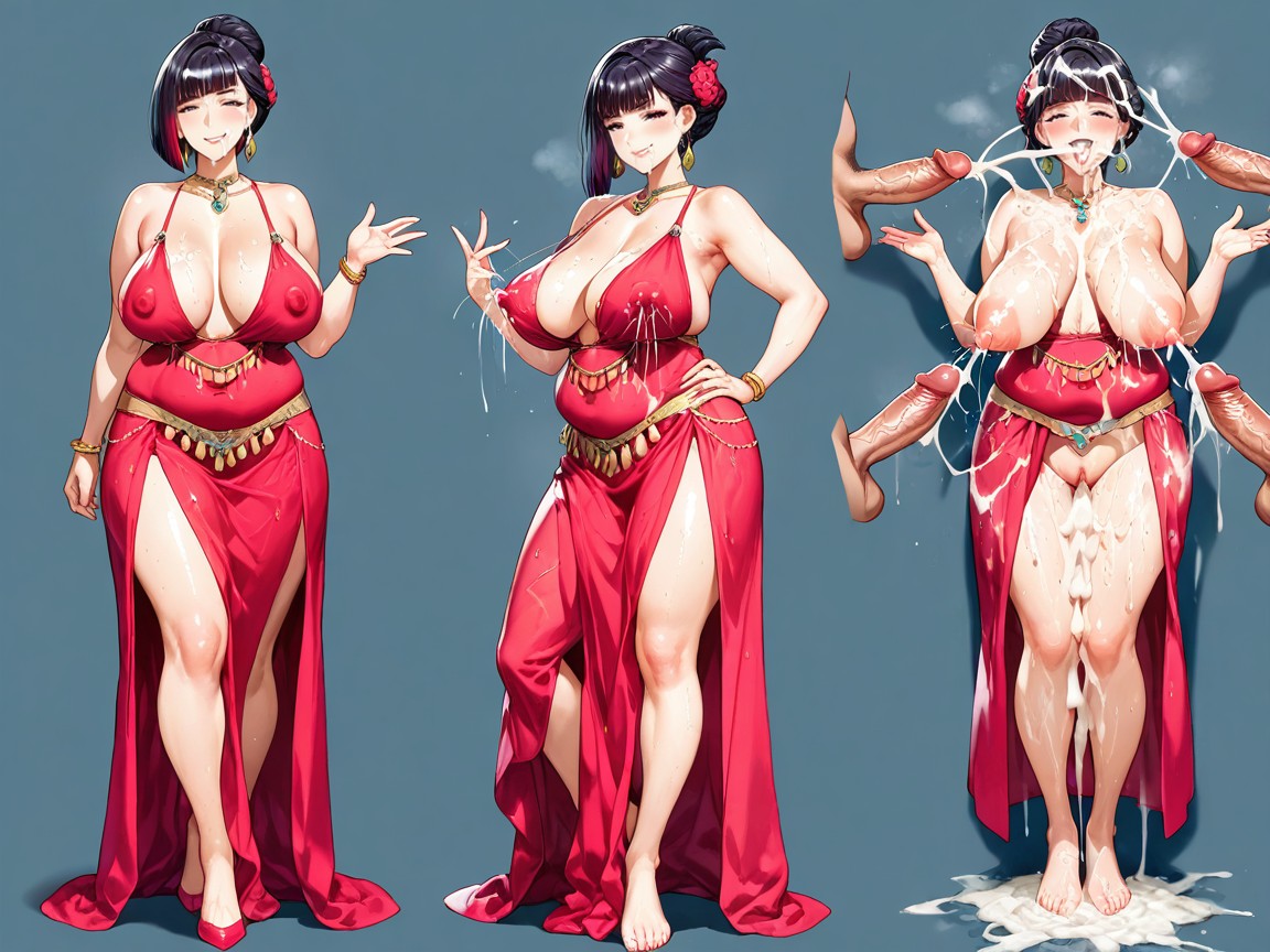 Wet Pussy, Stature, Boca Abierta Hentai IA