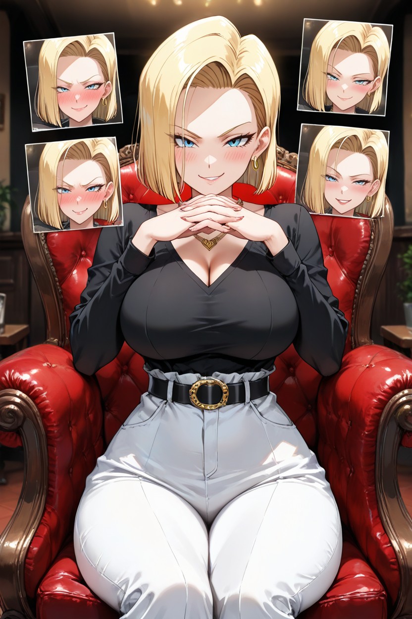 A Wicked Smile, Smug Expression, 25+ Hentai AI Porn