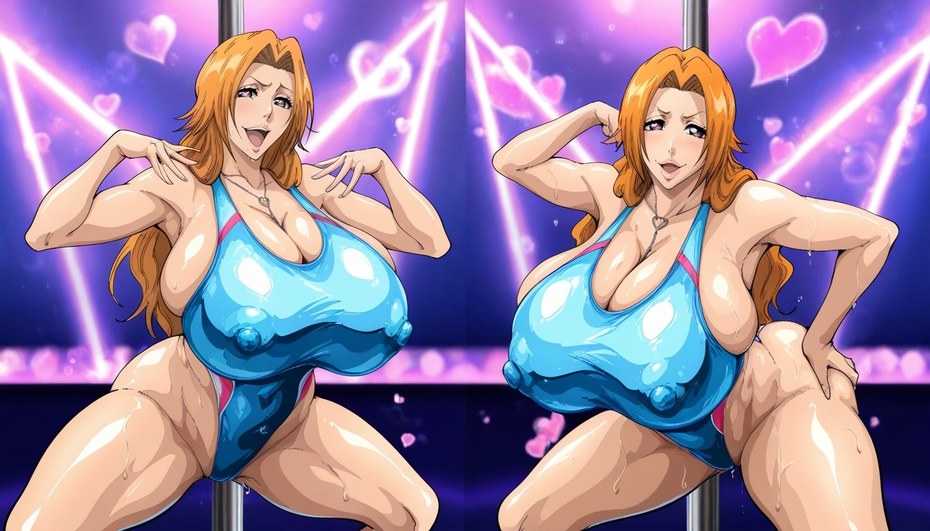 Smile, Orihime Inoue From Bleach, Voluptuous Hentai AI Porn