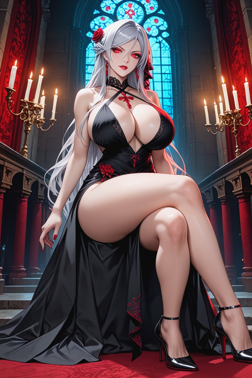 Wide Angle View, 25+, Shoejob Hentai AI Porn