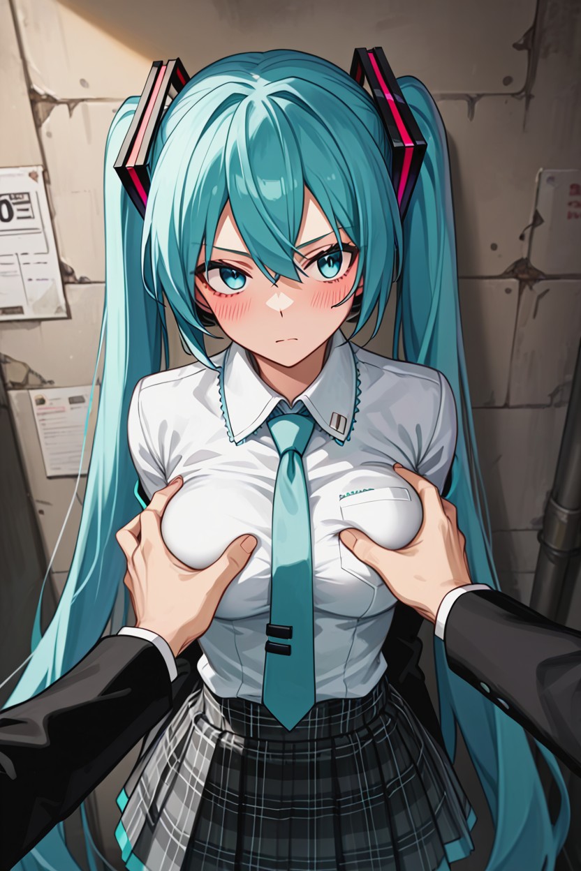 Asymmetrical Face, Perfect Eyes, Perfect Face Hentai AI Porn
