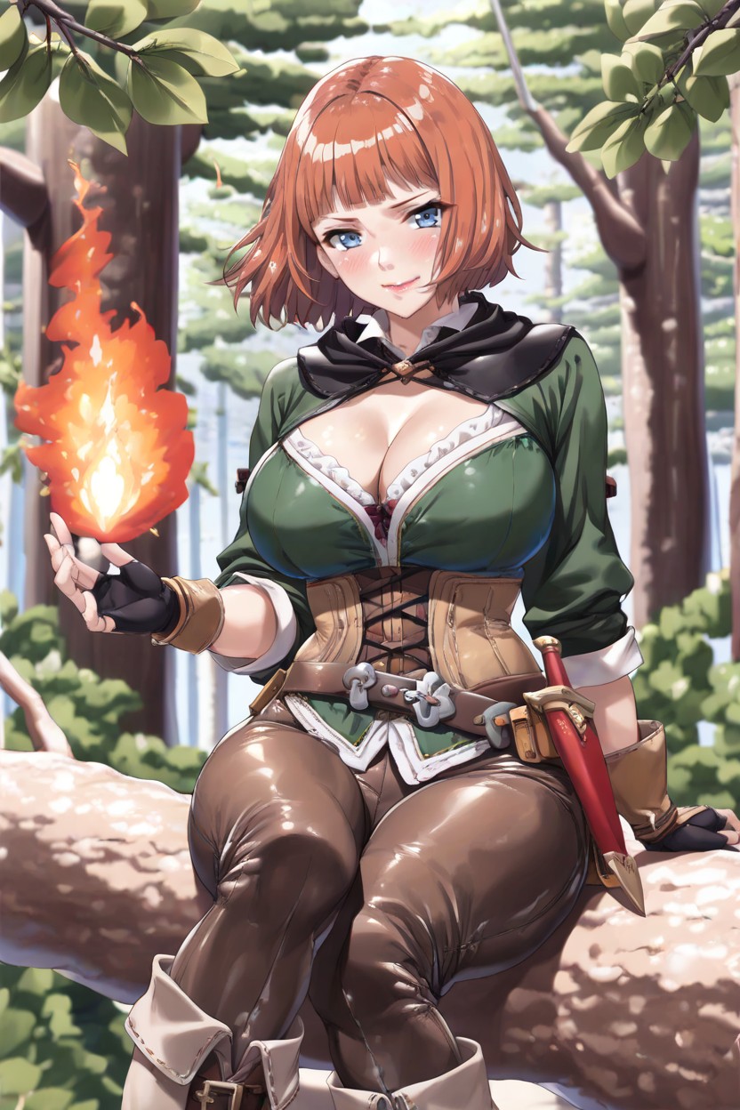 Perfect Beauty, Highress, Cleavage Hentai AI Porn
