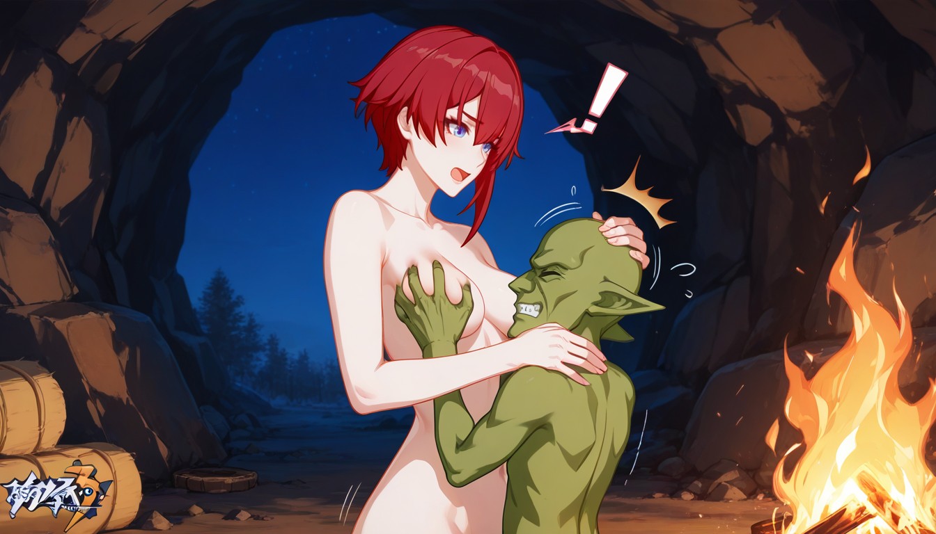小乳, Goblin Hugging Female, Goblin Naked AI黃漫
