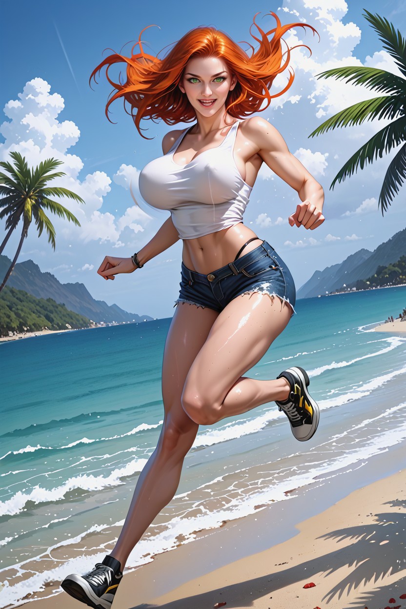 Detailed Body, 苗條, Jumping AI黃漫