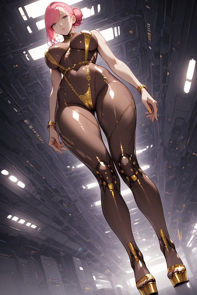 Camel Toe, Futuristic, 站立 AI黃漫