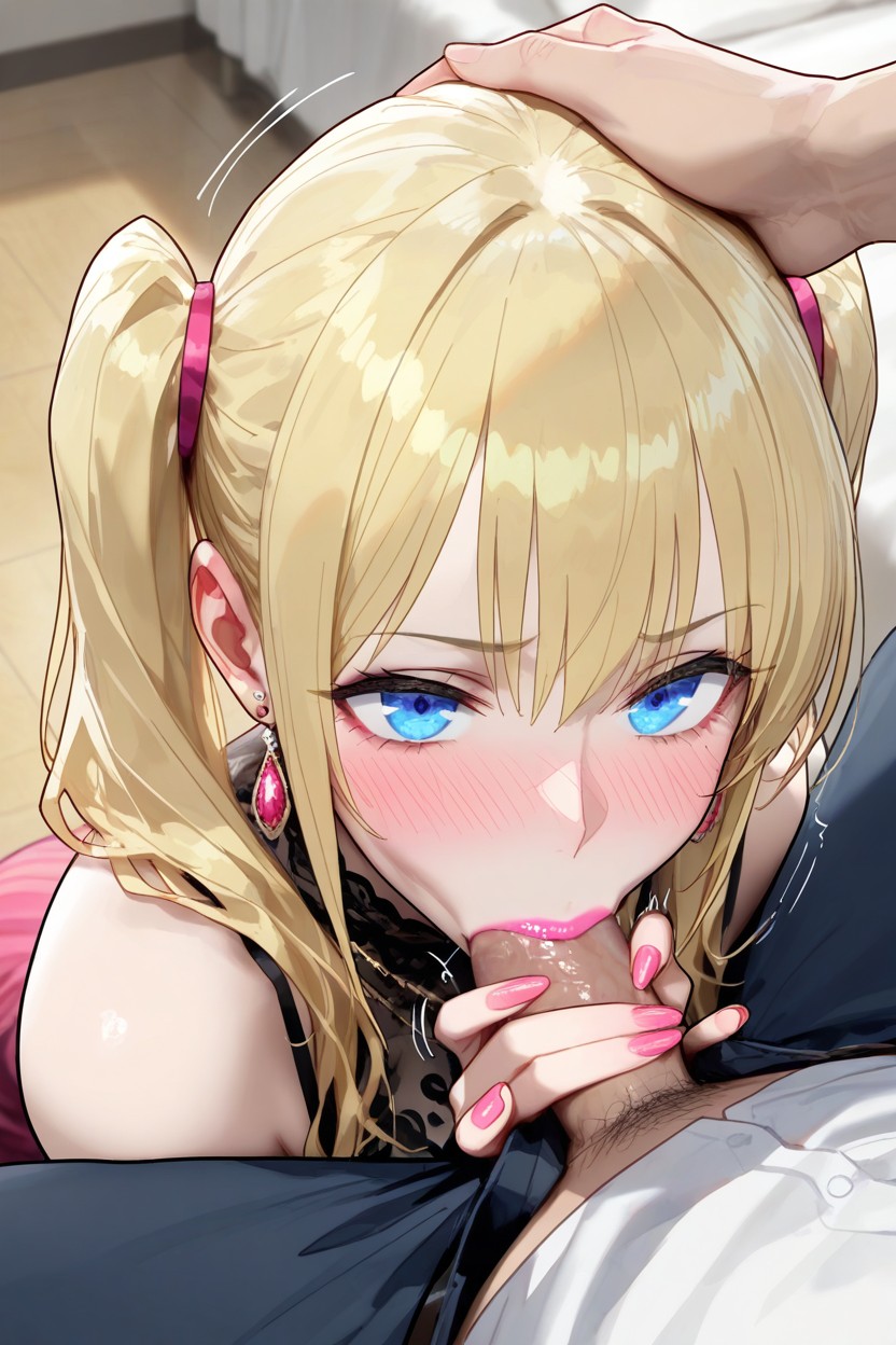 Deep Deepthroat, Pretty Face, Man Gives Deep Thrusts Up And Down Hentai IA pornografia