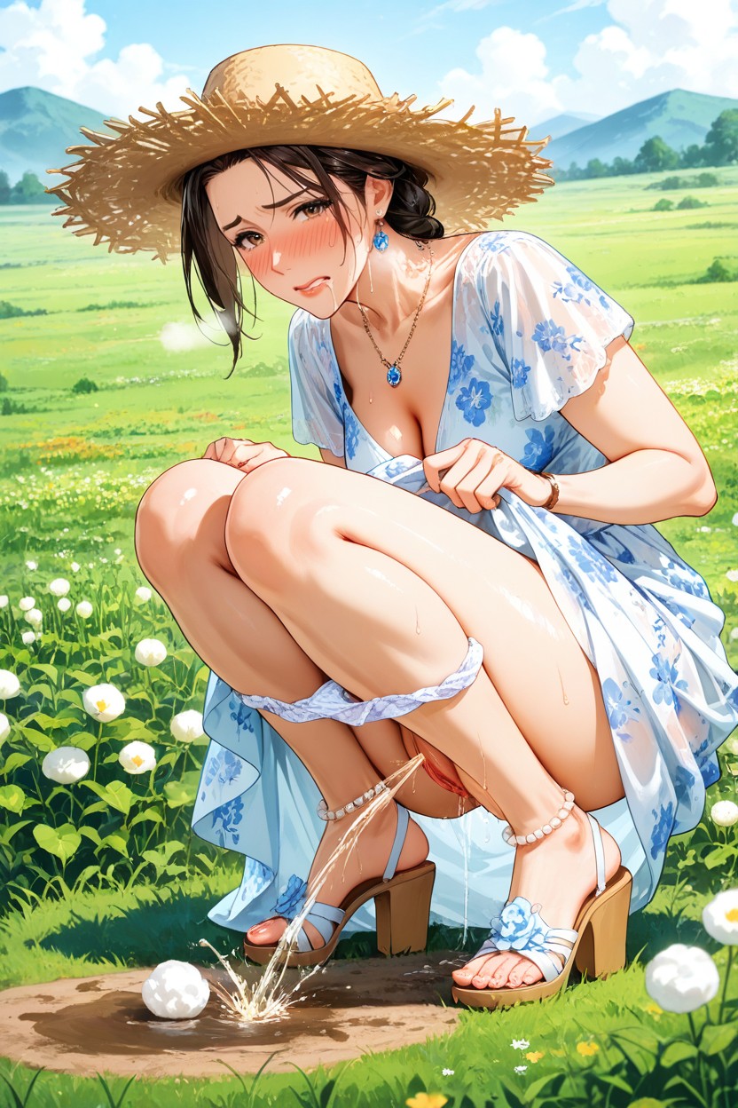 Lara Croft, Ultra Detailed, Excessive Pussy Juice Drooling Porno IA Hentai