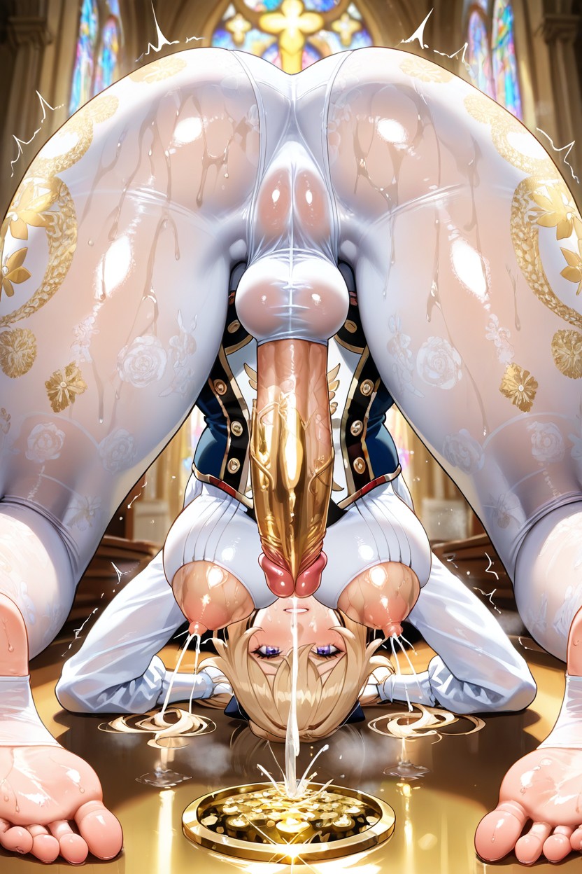 Futanari, Cameltoe, En Forme Porno IA Hentai