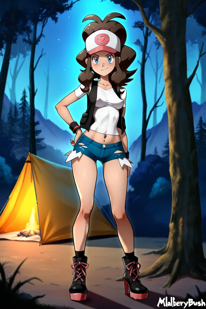 Snatched Waist, Standing, 25+ Hentai IA