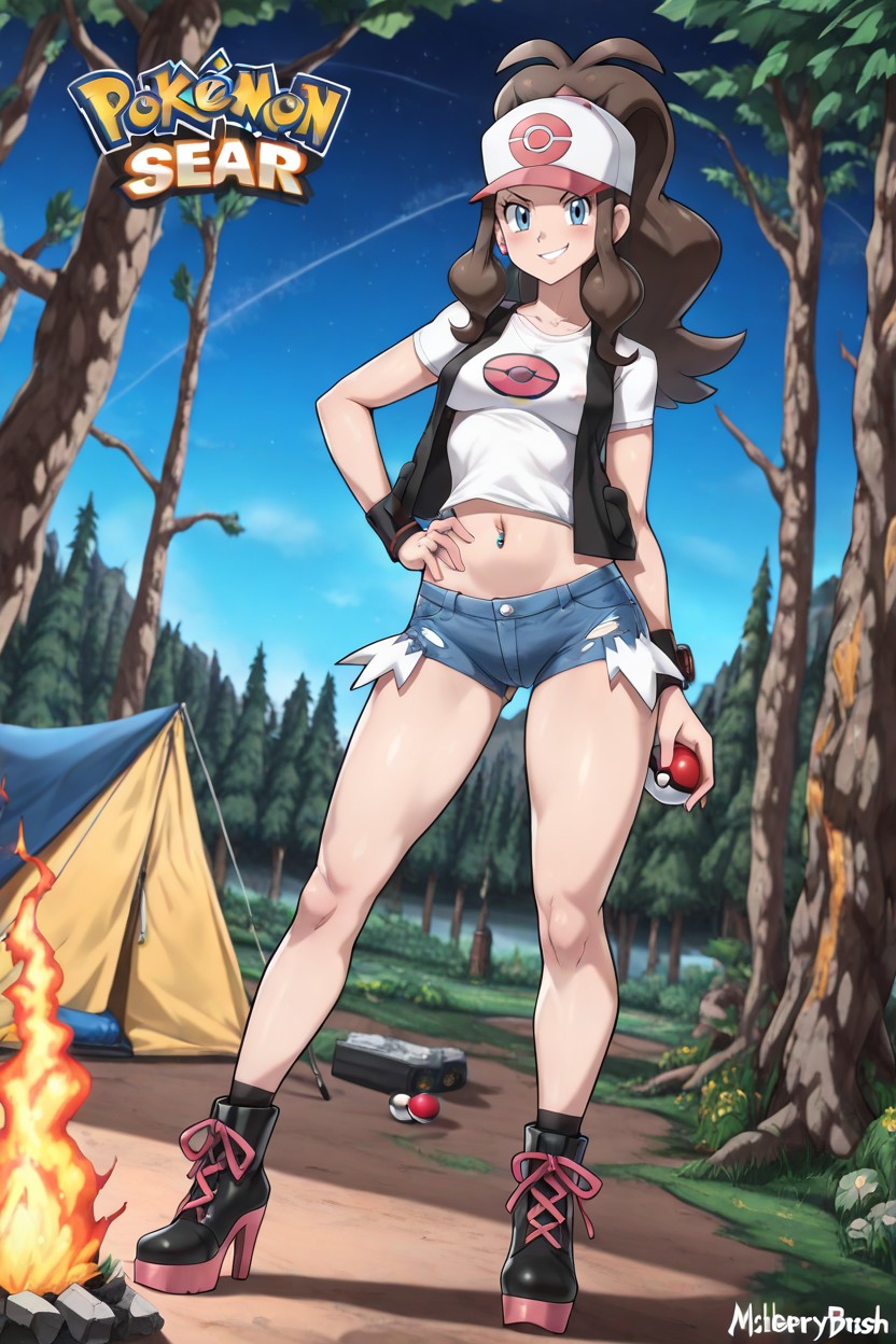 Deep Forest, Hat, Platform Heels Hentai IA