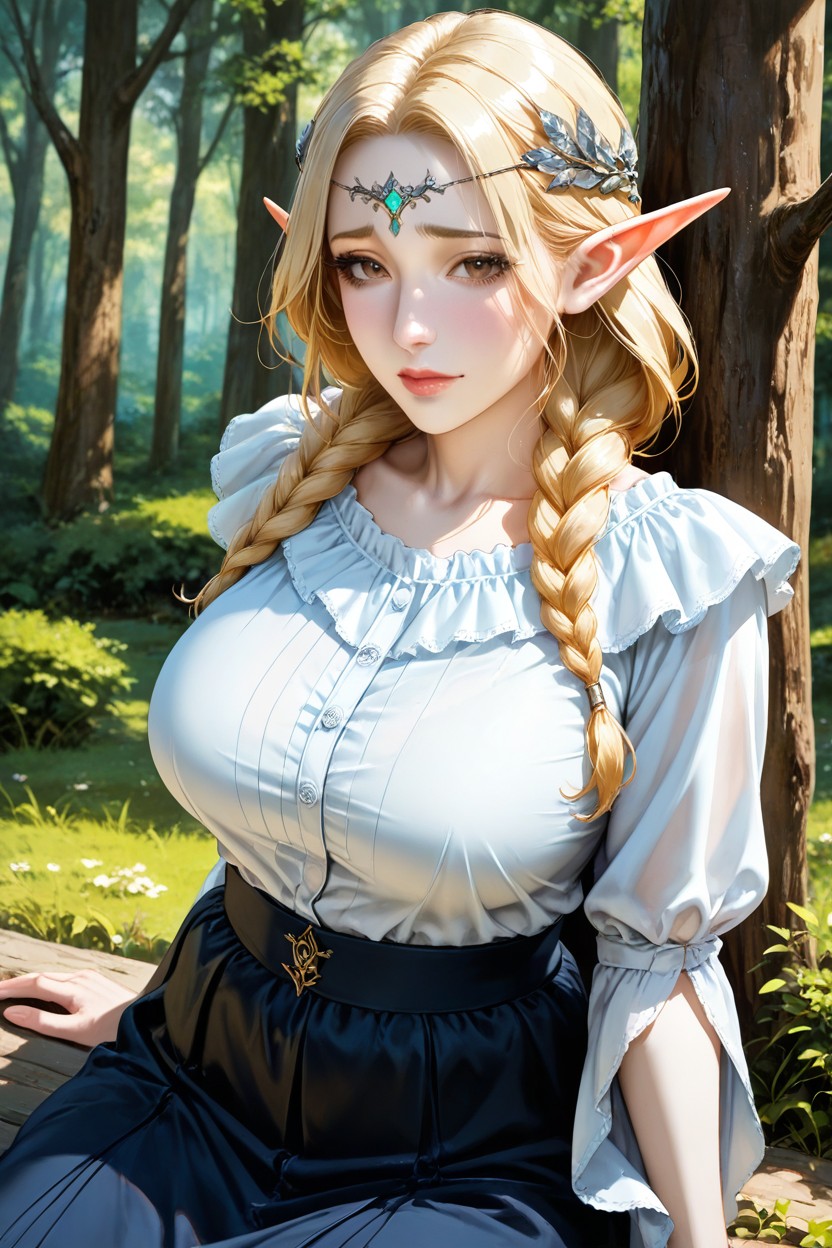 Mittlere Brust, Game Character, Mature Hentai KI Porno