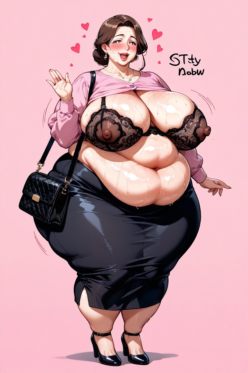 Extremadamente Pesado En La Parte Inferior, Heart In Eyes, 50+ Hentai IA
