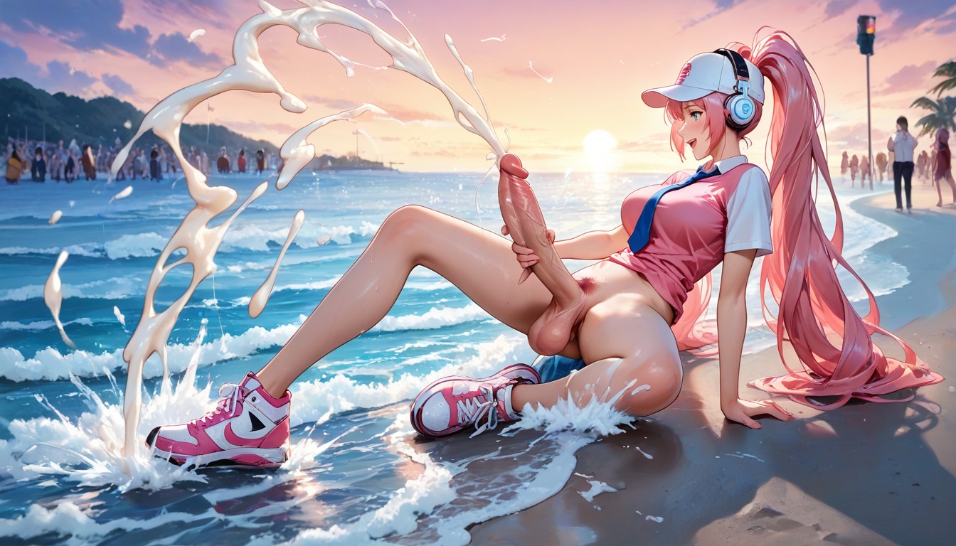 High Resolution, No Wearing Underwear, Uncensored Hentai IA