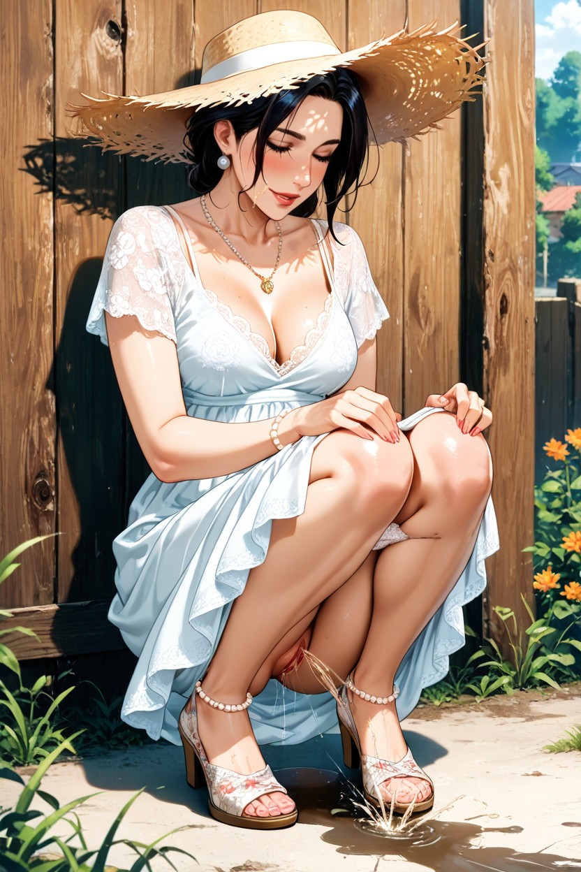 20+, Wide Space Feets, Peed Hentai AI Porn